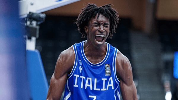 Dame Sarr of Italy is an option for college basketball (Photo by: fiba.basketball)